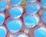 Foto langkah ke 4 dari resep Puding cup rainbow.