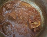 A picture of step 3 of Bhindi gosht salan (Lady finger, Okra).