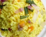 A picture of step 6 of Turmeric Rice.