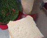A picture of step 1 of Hare bhare paneer kababs/rolls.
