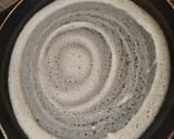 A picture of step 5 of Jini dosa with sambhar.