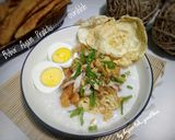 Foto langkah ke 5 dari resep Bubur Ayam Praktis dari Nasi...Gurihhh.