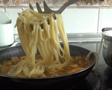 Foto del paso 9 de la receta: Espaguetis con langostinos y atún