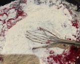 A picture of step 3 of Beetroot Mani Kozhakkattai.