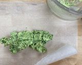 A picture of step 3 of Wild garlic and lemon butter.