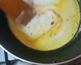 A picture of step 1 of Bombay ice halwa.
