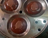 A picture of step 3 of Choco lava idli cake.