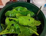 A picture of step 2 of Spinach and Ricotta Lasagna.