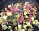 Une image de l'étape 4 de Gratin de courgettes/bacon à la cancoillotte.