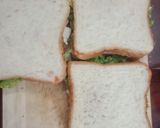 Hình bước làm 4 của món Bữa sáng cho các con 3 (bánh mì kẹp)