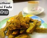 A picture of step 9 of Rajasthani Kalmi Vada.