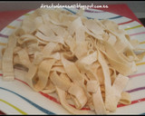 Foto del paso 7 de la receta: Pasta fresca: Fettuccine (sin máquina)