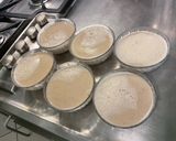 A picture of step 5 of Mini Coffee Vanilla Flans.