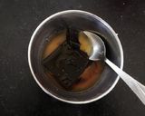 A picture of step 2 of Hot Mocha coffee.