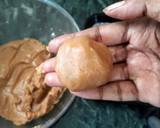 Pomegranate besan ladoo recipe step 4 photo