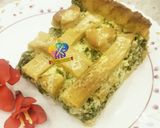 صورة لخطوة 4 من وصفة تارت السبانخ باللبنه والجبنه