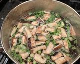 A picture of step 2 of Egg Drop Soup.