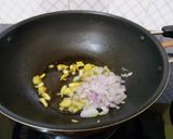 A picture of step 1 of Palak Kofta.