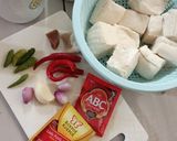 Foto langkah ke 1 dari resep 69. Kering tahu pedas manis.
