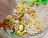A picture of step 4 of Boti Masala Chat.