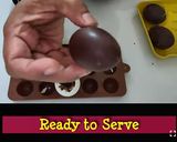 A picture of step 8 of Caramel Chocolate in Egg.