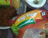 ராகி புட்டு (Ragi puttu recipe in tamil) ரெசிபி ஸ்டேப் 1 புகைப்படம்
