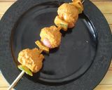 A picture of step 7 of "Fried Tandoori Momo".