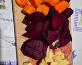 Aszalt áfonyás cékla saláta (vegán) recept fázis 1 fotója