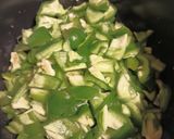 A picture of step 1 of Green Bell Pepper Seasoning Sauce.