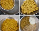 A picture of step 4 of Methi Ladoo.