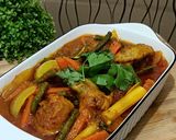 Gambar langkah 6 resipi Phat Phet Thai (Rendang Pedas Thai).