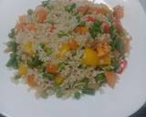 Buttered Vegetable brown Rice. #Authormarathon recipe step 12 photo