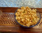 A picture of step 6 of Sabudana khichdi 😋.