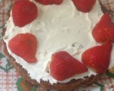 Foto del paso 3 de la receta: Queque de Chocolate con Chantilly y Fresas!