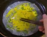Hình bước làm 4 của món Bánh tráng nướng Đà Lạt (Vietnam street food - Vietnamese Pizza) không cần nướng, dùng chảo rất dễ