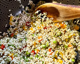 Foto del paso 5 de la receta: Quinoa Salteada con Loroco y Pimientos
