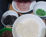 Hình bước làm 1 của món Bánh tráng lụi tây nguyên