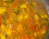 A picture of step 2 of Potato poha.