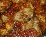 A picture of step 4 of Chicken Qorma.