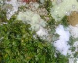 A picture of step 1 of Methi Thepla.