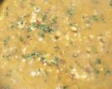 A picture of step 3 of Methi Chaman.