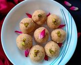 A picture of step 6 of Paneer coconut Laddoo.