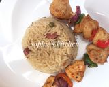A picture of step 4 of Teriyaki Rice.
