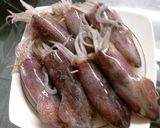 Hình bước làm 3 của món Mực nhồi thịt