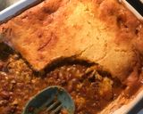 A picture of step 13 of Mexican Cornbread.