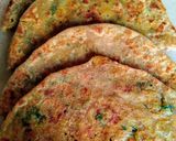 A picture of step 5 of Spicy aloo paratha.