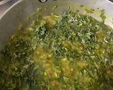 A picture of step 4 of Dal bhaji.