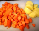Foto del paso 2 de la receta Crema de calabaza Halloween 🦇 🎃