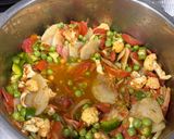 A picture of step 2 of One pot pav bhaji.