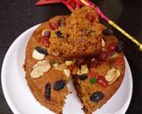 एगलेस फ्रूट प्लम केक ऑन गैस स्टोव (Eggless Fruit Plum Cake On Gas Stove ki recipe in hindi) रेसिपी चरण 16 फोटो